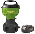 Procraft CPN22bb Akku Schwimmpumpe 20 V 3200 l/h + 1x Akku 4,0 Ah - ohne Ladeger&auml;t