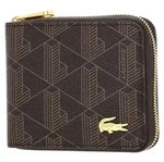 Lacoste The Blend Compact Zip Wallet - Geldb&ouml;rse 3cc 11 cm (mono slate black
