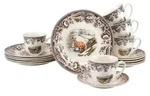 CreaTable, 25036, Haydon Grove Bunt, Kaffeeservice 18-tlg, Steingut