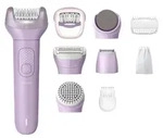 Philips Epilator Series 9000 BRE728/00 Kabelloser Epilierer, nass und trocken, Lila,
