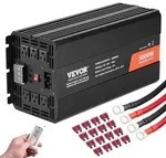 VEVOR Sinus-Wechselrichter 5000 W DC 12 V auf AC 230 V Wechselrichter mit 2