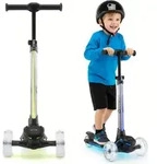 3-r&auml;driger Kinder-Roller HyperMotion BECKY &ndash; RGB-LED-Beleuchtung,