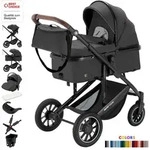 Daliya&reg; FLEXI-PRO M 3in1 Kinderwagen & Buggy mit i-Size Babyschale,...