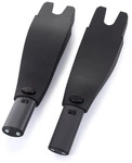 CHIPOLINO-Adapter Duo Smart - linke Seite - Schwarz