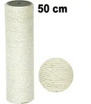 Kratzbaum Ersatz Kratzstamm Sisal - 11 cm &Oslash; - 50 cm L&auml;nge - Creme