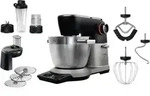 Bosch MUMS8ZS22, 6 l, Schwarz, Silber, Ber&uuml;hrung, Edelstahl, Metall, 1800 W -