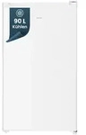 homeX CS0881-W K&uuml;hlschrank ohne Gefrierfach, Vollraumk&uuml;hlschrank klein - 90L