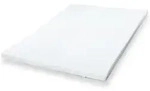 The White Stone Topper aus viskoelastischem Schaum 210 x 245 cm |...