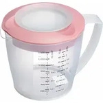 Westmark R&uuml;hrbecher mit Deckel, &raquo;Helena&laquo;, 1,4 l, rosa, 3105227P