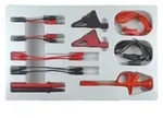 KS Tools 12/24V Diagnose Pr&uuml;f- und Mess-Kabel-Satz, 13-tlg.
