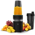 Cecotec Personal Blender PowerTitanium 1000 Push2Go. 1000 W, 6-fl&uuml;gelige