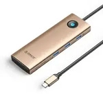 Orico PW11 9-in-1 USB-C Dockingstation (3x USB-A 3.0, 1x USB-C PD 100, 1x HDMI...