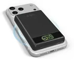 SBS Magnetische Powerbank 10000 mAh, MagSafe-kompatibel, mit integriertem