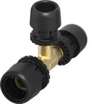 TECElogo-Ax T-St&uuml;ck reduziert Dimension 20 x 16 x 20, Siliziumbronze - Wei&szlig;