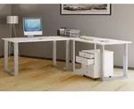 VCM VCM Holz Schreibtisch | Eckschreibtisch schlicht | 190x160 | L Form links...