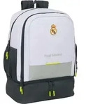 Safta Real Madrid 25/26 42l 32x43x14 Cm 612554825 Rucksack Wei&szlig; Kinder Wei&szlig;...