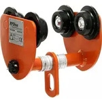 XPOtool HD Laufkatze bis 500 kg, 75-125 mm Flanschbreite, Handfahrwerk f&uuml;r Kran,