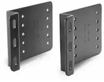APC Befestigungs-Kit, 0 HE PDU, HP, Schwarz, 410 g