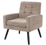 ML-Design Sessel Wohnzimmer, Relaxsessel mit Armlehnen, Lesesessel bequem,