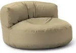 Lumaland Sitzsack Lounge, Beige, Polyester, Polyvinylchlorid (PVC), Expandiertes