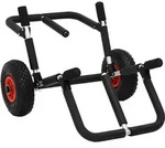 vidaXL SUP Trolley f&uuml;r 2 Surfbretter Klappbar 90 kg Aluminium