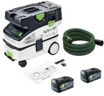Festool CTLC MINI I-Basic Akku Absaugmobil 36 V ( 2x 18 V ) Staubkl. L + 2x...