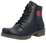 Rieker Stiefelette Stiefelette Kunstleder - Schwarz - 36