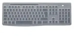 Logitech 956-000020, Tastaturabdeckung, Silikon, Transparent - Transparent