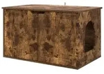 vidaXL Katzenhaus R&auml;uchereiche 85 x 55 x 50,5 cm Holzwerkstoff - Braun
