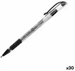 Bic Gelocity Stic Gelstifte Schwarz 0,5 mm - 30er Packung - Schwarz