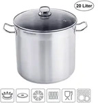 XXL Profi Universalkochtopf Suppentopf Jumbotopf &Oslash; 30x28cm, 20 Liter, f&uuml;r alle