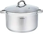 KLAUSBERG Kochtopf 26cm KB-7127 Edelstahl Inox Satin 7,5L Induktionsgeeignet