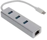 Velleman PCMP202, Kabelgebunden, USB 3.2 Gen 1 (3.1 Gen 1) Type-C, 10,100,1000