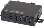 LOGILINK USB-Hub UA0443 4-Port Industrie - Schwarz