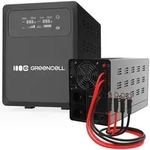 Green Cell UPSLPPC1200, Line-Interaktiv, 2 kVA, 1200 W, Reiner Sinus, Typ F