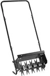 Wiltec Rasenl&uuml;fter mit 40 cm Arbeitsbreite und 6,4 cm Arbeitstiefe,...