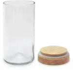 Side by Side Vorratsglas Glas weiss