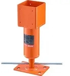 VEVOR Schraubbockpfosten, 4 x 4 Zoll, H&ouml;henbereich 13,2 bis 18,7 Zoll, maximale
