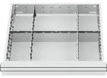 STIER Schubladeneinteilung Metalleinteilung BLH 200-300 mm Innenma&szlig; 500x450 mm...