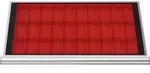 STIER Schubladeneinteilung Kleinteilek&auml;sten BLH 100 mm Innenma&szlig; 800x450 mm 30...