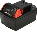 EXTENSILO Akku kompatibel mit Milwaukee M18 BLPP2B, BLPP2A-402C, BLPP2A,...