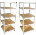 2x Schwerlastregal 180x75x75cm 875 kg 5 B&ouml;den Regal Steckregal Lagerregal