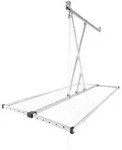 STEWI Libelle Deckentrockner Blackline 150 x 75 cm, 20m Trockenl&auml;nge, alu -