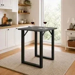 VCM Bartisch 80x80 cm, Tresen, Stehtisch, hoher Tisch, Bartresen, Hochtisch - Xona