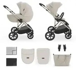 Kinderkraft PRIME 3 2-in-1 Kinderwagen Babywanne + Sportsitz, leicht, klappbar...