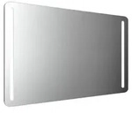 emco MI 290 LED-Lichtspiegel mit abgerundeten Ecken und zwei Lichtstreifen...
