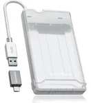 GRAUGEAR G-2503-AC, HDD / SSD-Geh&auml;use, 2.5", SATA, 6 Gbit/s, USB Anschluss,
