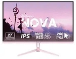 Arozzi Nova 27" Gaming Monitor - QHD IPS - 260Hz - Rosa