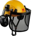 MUSTBAU Sicherheitshelm Schutzhelm Set - EN397 mit Ohrsch&uuml;tzern und Netzvisier -