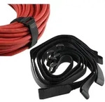 Klettband mit &Ouml;se 5er Pack 50x2cm schwarz